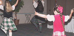 Kids put on a dance display