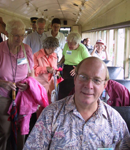 Huntleys riding the Hocking Valley Scenic Railway