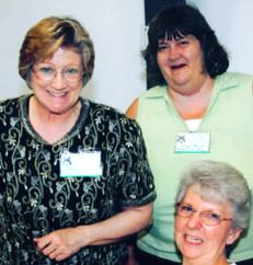 Sheila, Carol and Joyce