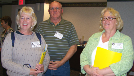 Marcia, Jim and Pat